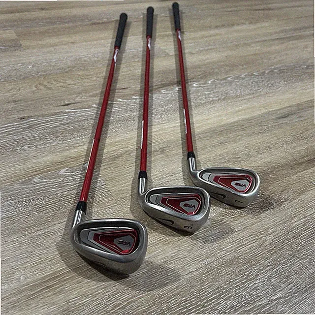 Nike VRS Junior Golf Iron Set Of 3: 7, 9, SW Right Hand Red