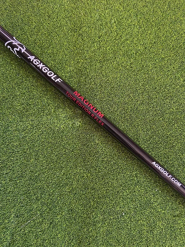 NINE PACK REGULAR FLEX AGXGOLF 75g 41" GRAPHITE IRONS SHAFTS .370 PARALLEL TIP