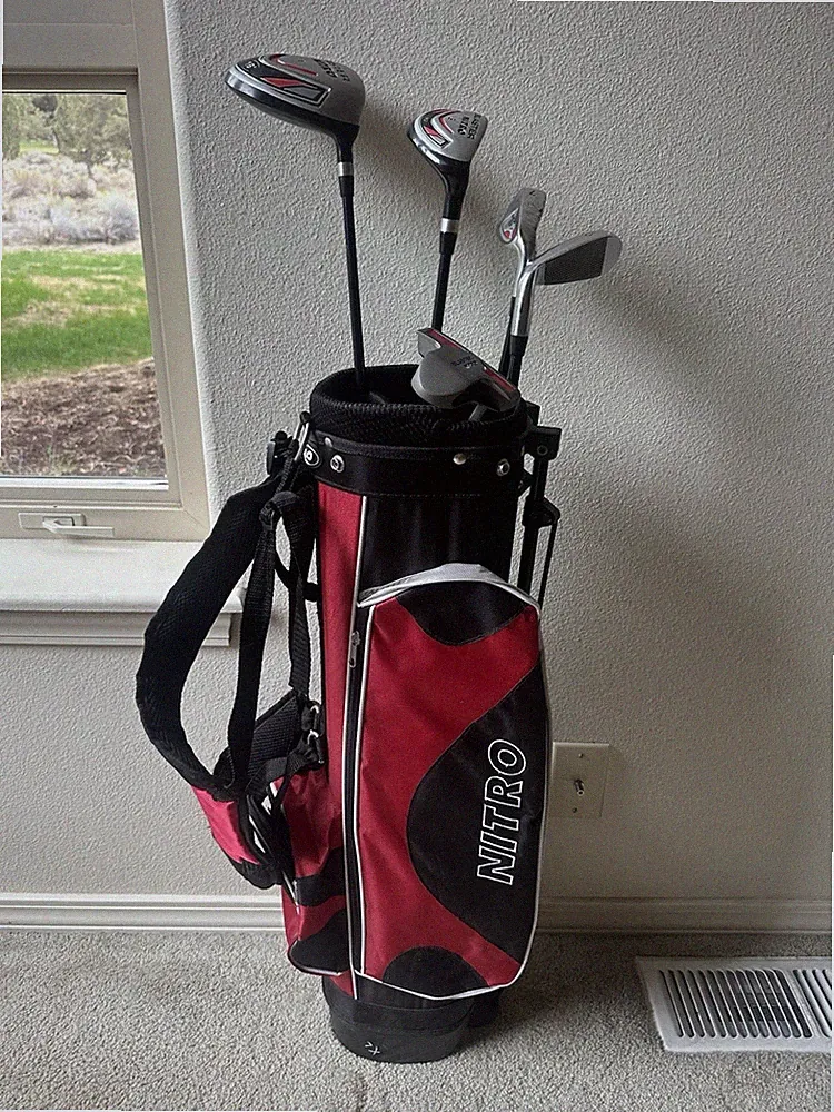 Nitro Blaster Junior Complete 5 Golf Club Set + Bag Ages 9-12 Years 58”-64” Tall