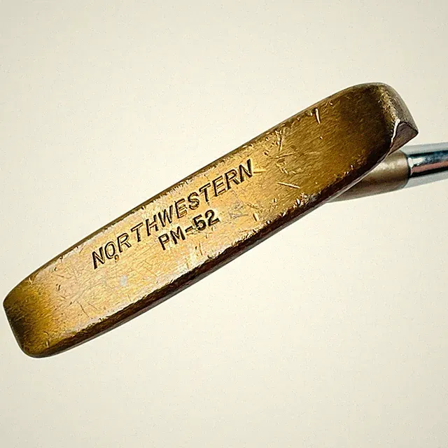 Northwestern PM-52 Putter Blade Steel Shaft 35" Right-Handed Grip Rite Vintage
