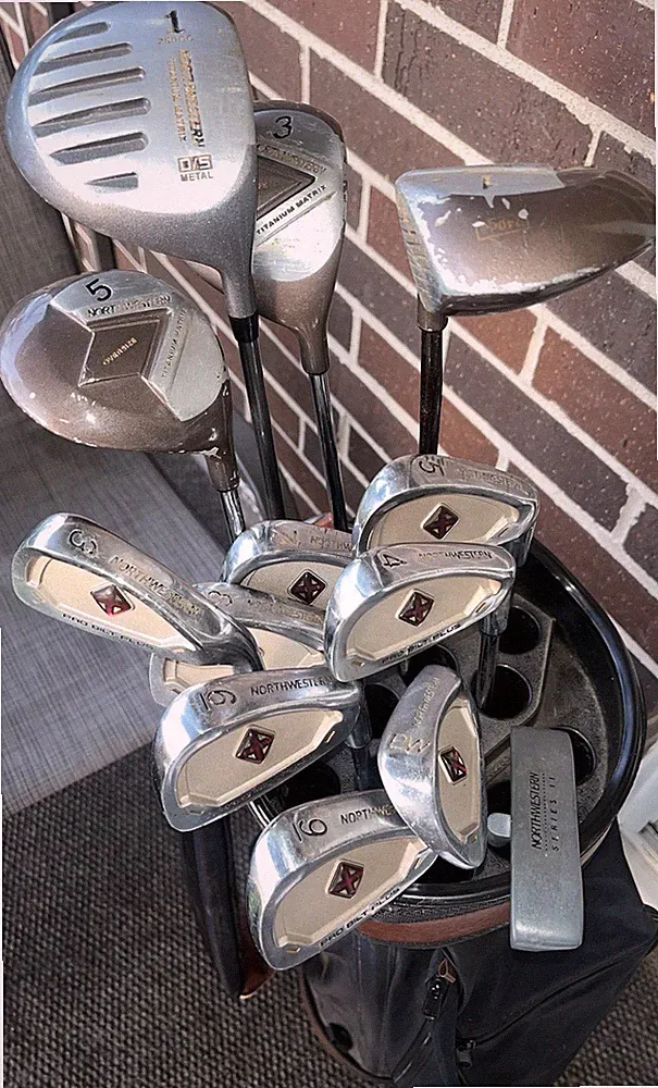 Northwestern Series 11 Titanium Matrix Golf Club Set 10 Right-Handed Clubs