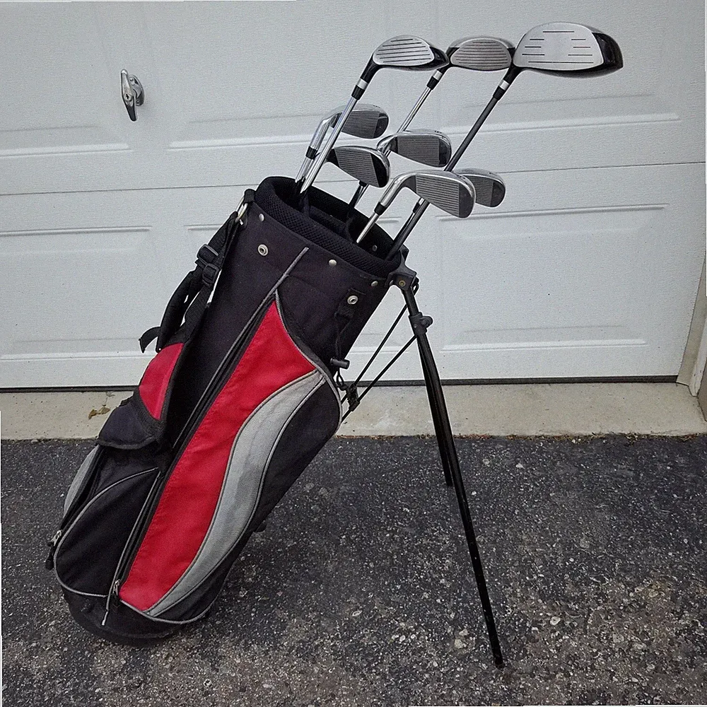 Northwestern Synergy XL Golf Iron & Woods Set W/Bag 5 6 7 8 9 & 1 3 5