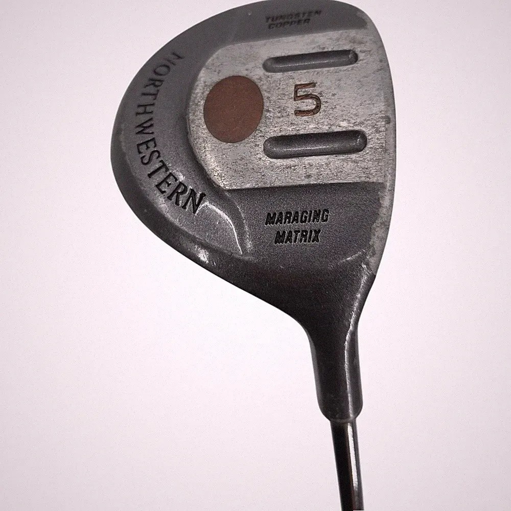 Northwestern Tungsten Copper Maraging Matrix 5 Fairway Wood Golf Club RH 42 in