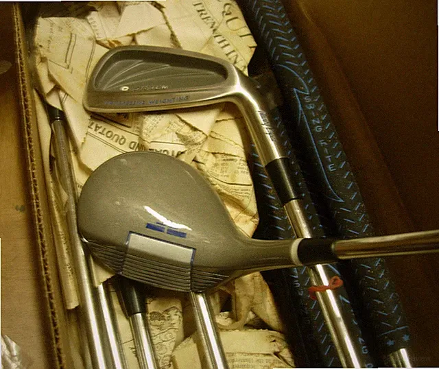 NOS 1990s Northwestern Golf NANCY LOPEZ TARGET SYSTEM (3 Woods 8 Irons) RH-L