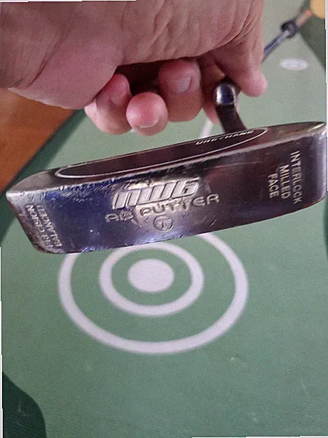 NWG AB Blade Putter RH Interlock Milled Face Urethane Precision Balanced 41.5"
