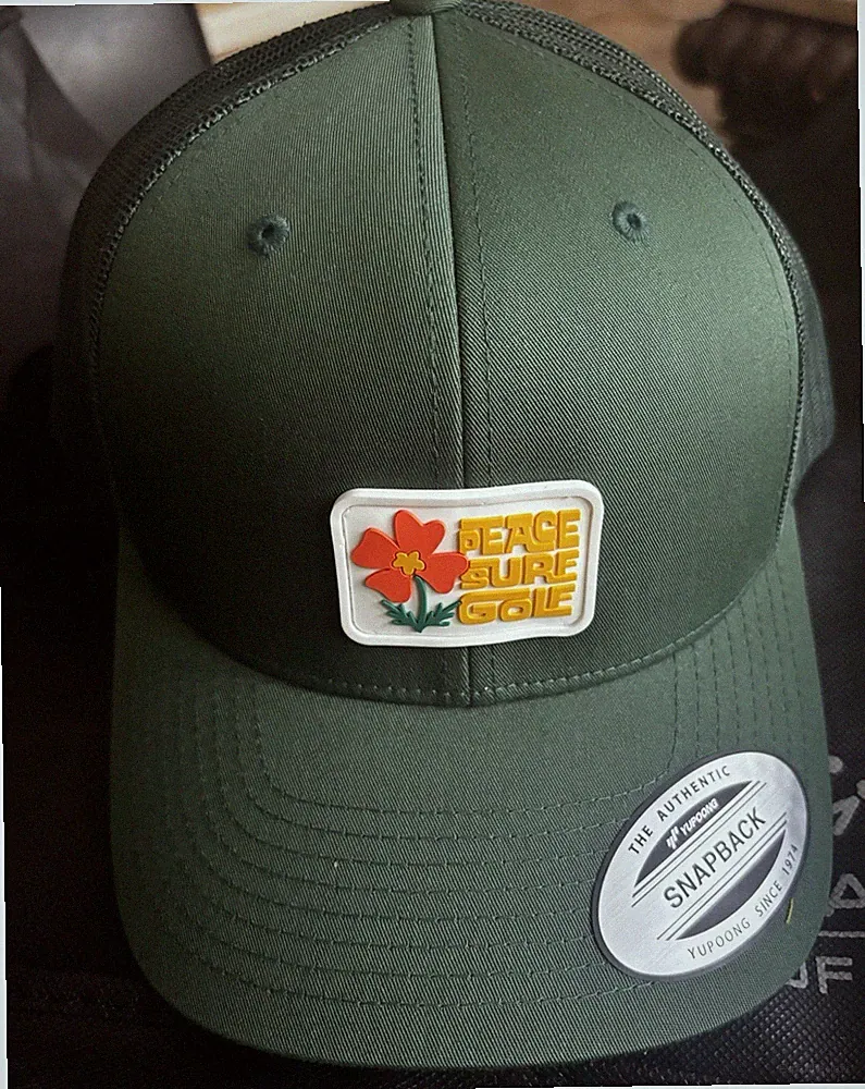 NWT Scotty Cameron Gallery PEACE SURF GOLF Poppy Golfer Trucker Snapback Hat