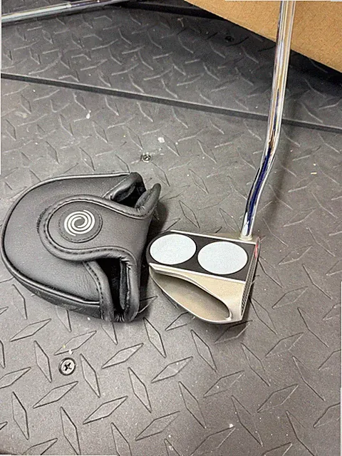 Odyssey 2-Ball Microhinge Mallet Putter Right-Handed Steel Shaft +Cover