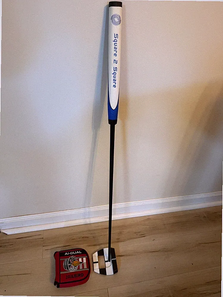 Odyssey Ai-DUAL Square 2 Square Jailbird Putter 34 Inches Excellent