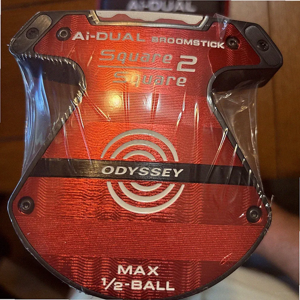 Odyssey Ai-DUAL Square 2 Square MAX 1/2 Ball Broomstick Long Putter 48 In “NEW”