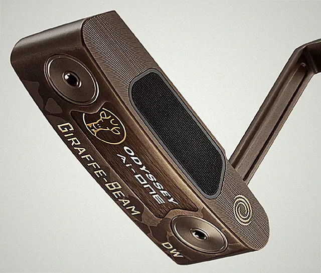 Odyssey AI-ONE GIRAFFE-BEAM DW: Double Wide 33.0 Long Neck Putter