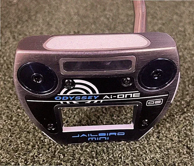 Odyssey Ai One Jailbird Mini DB Putter 36.5" RH Stock Shaft + Lamkin Sink Grip