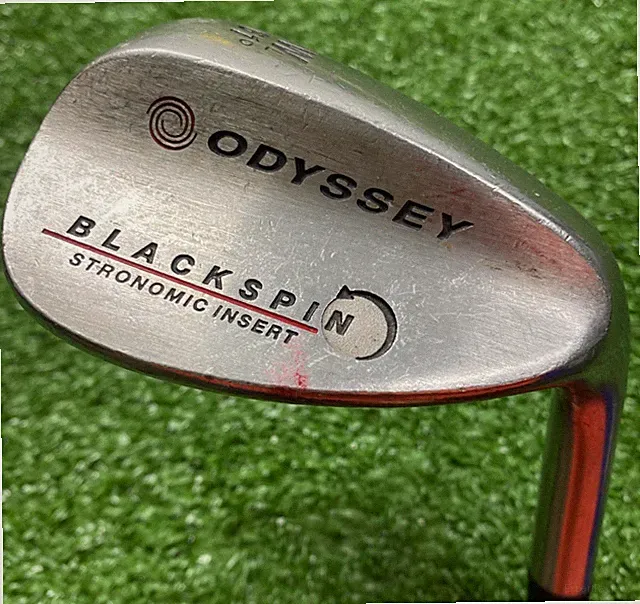 Odyssey Black Spin Lob Wedge 61* / RH / Wedge Steel ~36.25"/ NEW GRIP / xx7692