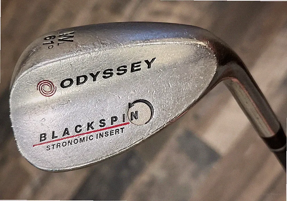 Odyssey BLACKSPIN LOB Wedge LW 61* Stronomic Insert Graphite Shaft RH