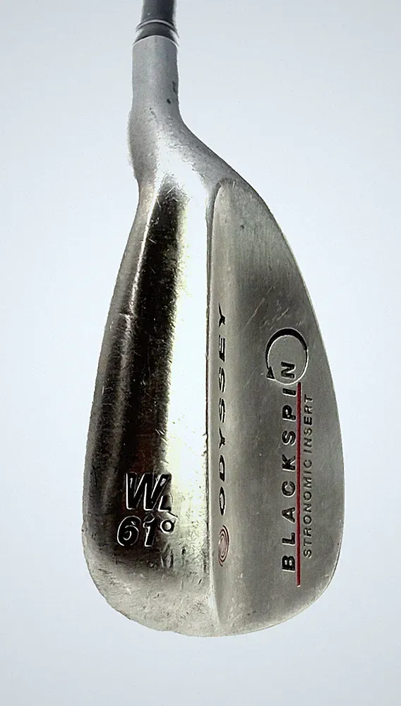 Odyssey Blackspin Stronomic Insert 61° Lob Wedge