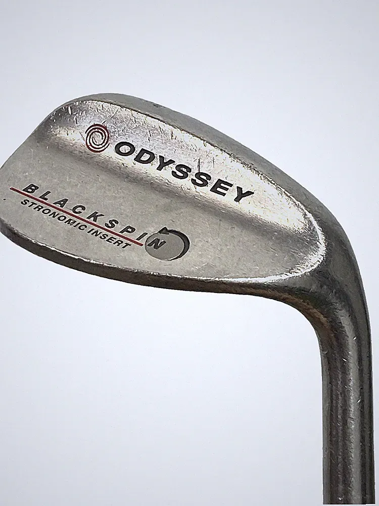 Odyssey Blackspin Stronomic Insert Sand Wedge 56* RH Stiff Steel 35.5" New Grip