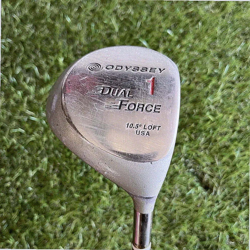 Odyssey Dual Force 1 Wood Driver Graphite Stiff Right Handed Vintage Metal Wood