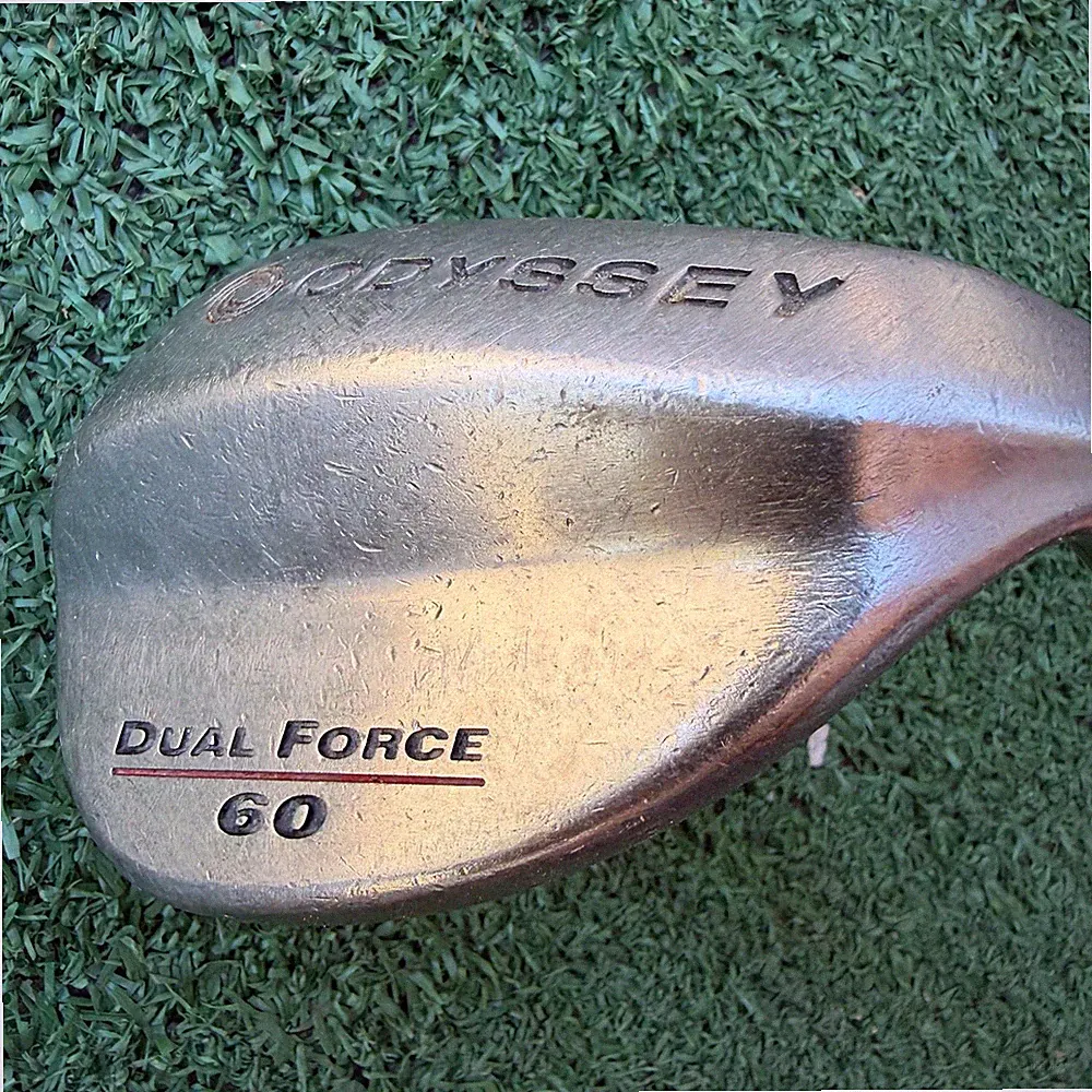 Odyssey Dual Force 60 Degree Lob Wedge Steel Shaft Golf Pride Grip 35"