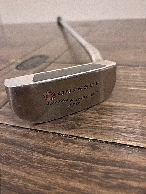 Odyssey Dual Force 770 Heel Shafted Putter WHC 35 Inches RH