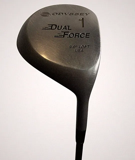 Odyssey Dual Force Driver 9 Degree Carbon Face Right Hand Graphite Stiff 45.5"