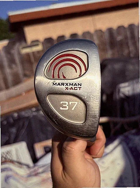 Odyssey Marxman X-Act 37* Chipper Wedge Steel Shaft RH Worn Grip