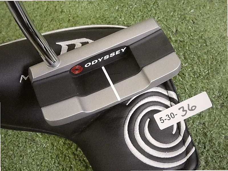 Odyssey Microhinge DW Double Wide DB Double Bend 34" Putter with HC Excellent