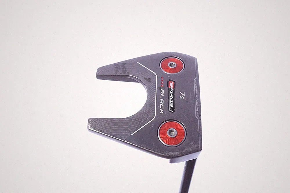 Odyssey O-Works Black #7S 34 in Putter Mallet RH Odyssey Stock Steel Pistol Grip