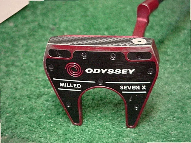 Odyssey Odyssey Limited Red Seven 7 X Xander Schauffele Putter 34 Inch