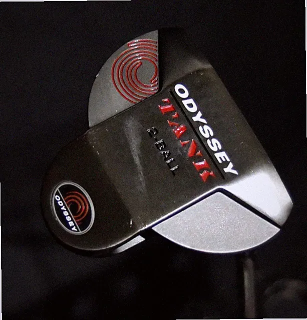 ODYSSEY TANK 2 BALL PUTTER LENGTH: 38.5 IN RIGHT HANDED NEW GRIP