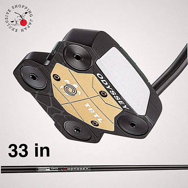 Odyssey TRTL DB Mallet Putter Double Bend Turtle 2026 Stroke Lab Steel 33in PSL