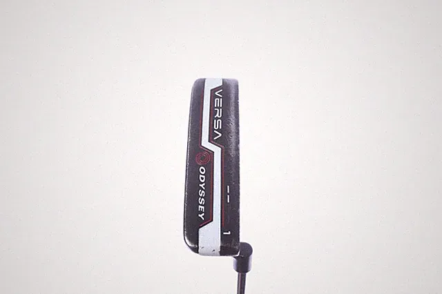 Odyssey Versa #1 Black 35 in Putter Blade RH Odyssey Stock Steel Pistol Grip