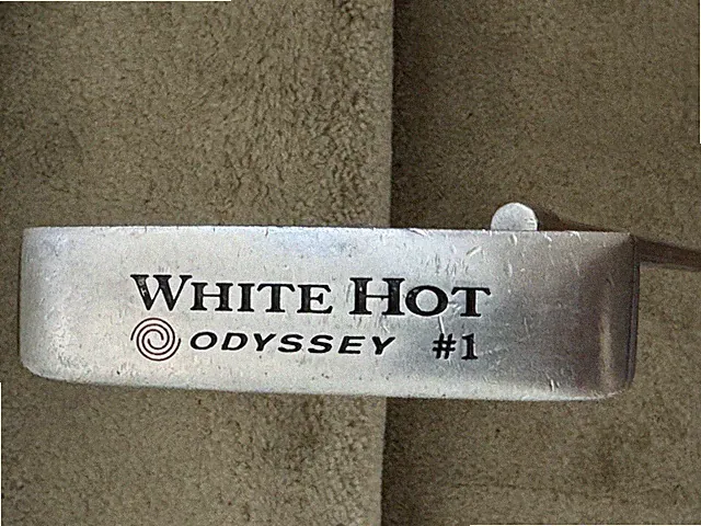 Odyssey White Hot 1 Putter Mens RH Golf Club new Golf Pride Pro Grip!