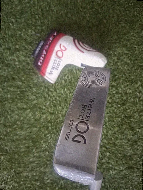 Odyssey White Hot OG 1 35" Putter New In Plastic ⛳️headcover