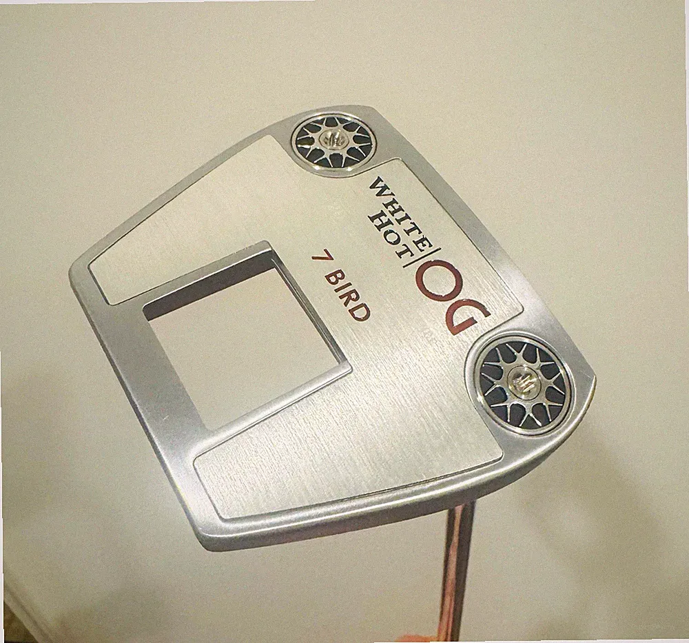 Odyssey White Hot OG 7 Bird #7 Mallet Putter Steel Shaft w/ Headcover