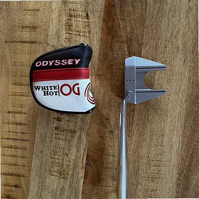 Odyssey White Hot OG 7 Putter Perfect Condition W/ Super Stroke Pistol Grip 34in