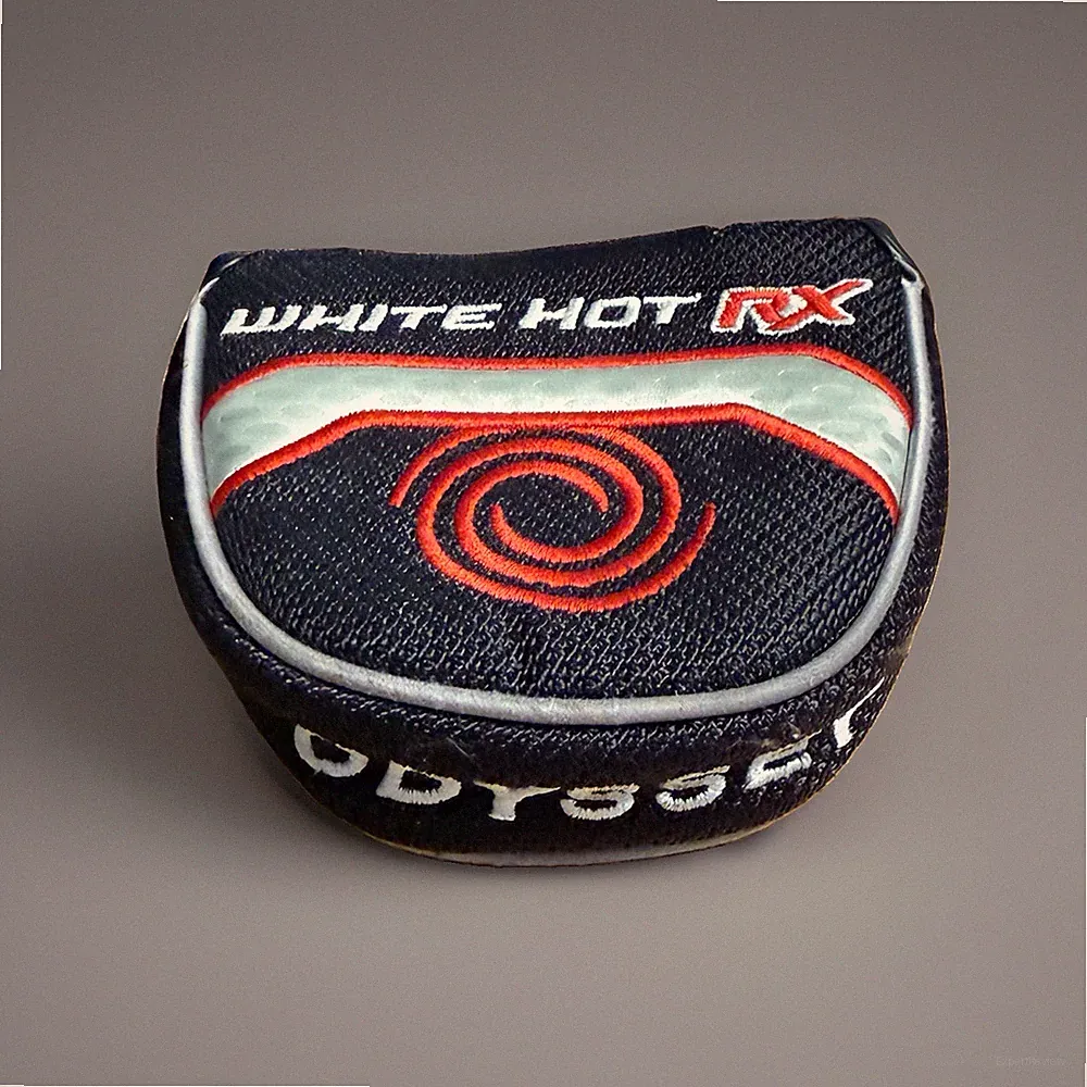 Odyssey White Hot RX Mallet Putter Headcover – Red/Black Golf Club Head Cover