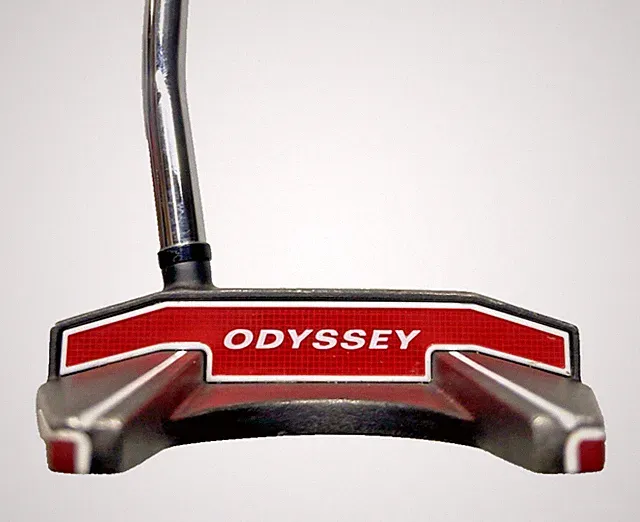Odyssey White Hot RX7 Mallet Putter RH 35" Steel With Label Factory Grip HC NICE