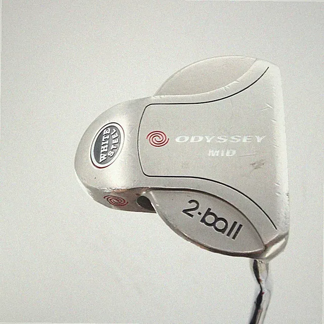 Odyssey White Ice 2-Ball Mid Mallet Putter 36 Inches 36" Steel RH S-163304