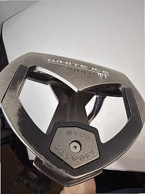 Odyssey White Ice DART Putter RH 33”Steel Shaft Mallet Golf