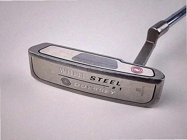 Odyssey White Steel #1 Putter - Blade Style 35" length Metal Face Insert RH Golf