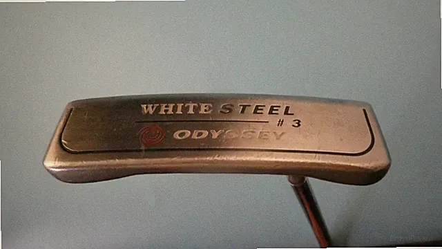 Odyssey White Steel #3 Putter 32" RH Steel Shaft Blade Putter VGC
