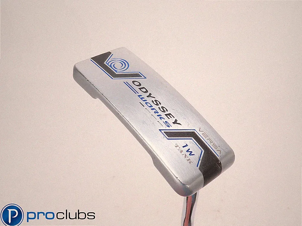 Odyssey Works Versa 1W Tank Double Bend 38" Putter 508432