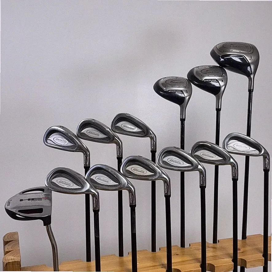 Orbiter Zenith Golf Beginner Set - Driver, 3W, 5W, 3-PW, SW, Putter - 13 Clubs