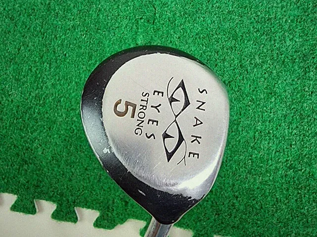 Original design snake eyes strong 5 fairway wood RH 44" boron composite shaft