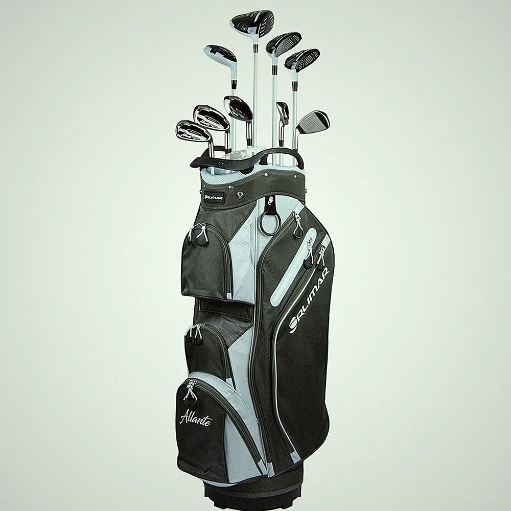 Orlimar Allante Womens Premium Tall Golf Club Set 2025 - w/Bag, Black/Blue