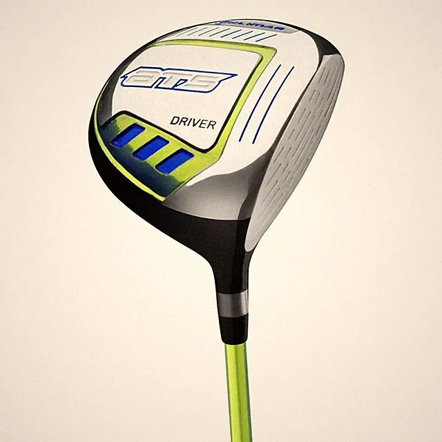 Orlimar ATS Junior Boys Driver RH/LH Ages 3-5 Lime/Blue 15° Golf Club - NEW