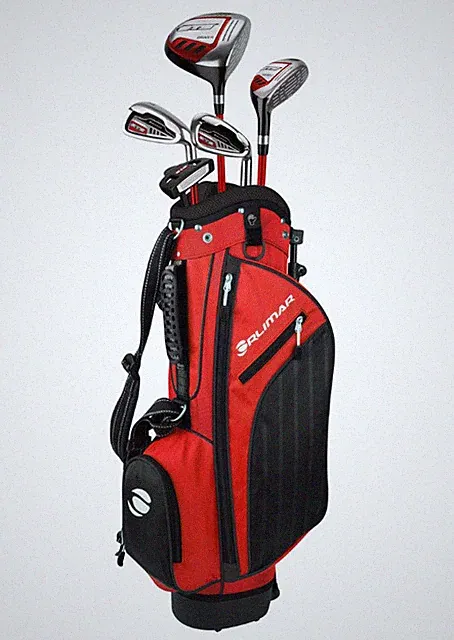 Orlimar ATS Junior Boys' Red/Black Series Complete Golf Club Set (Ages 9-12)