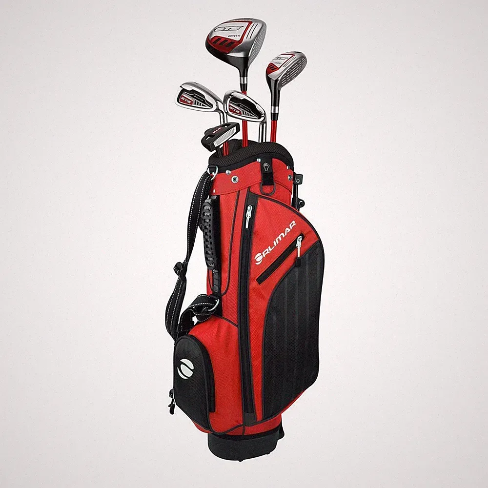 Orlimar ATS Junior Boys' Red/Black Series Complete Golf Club Set
