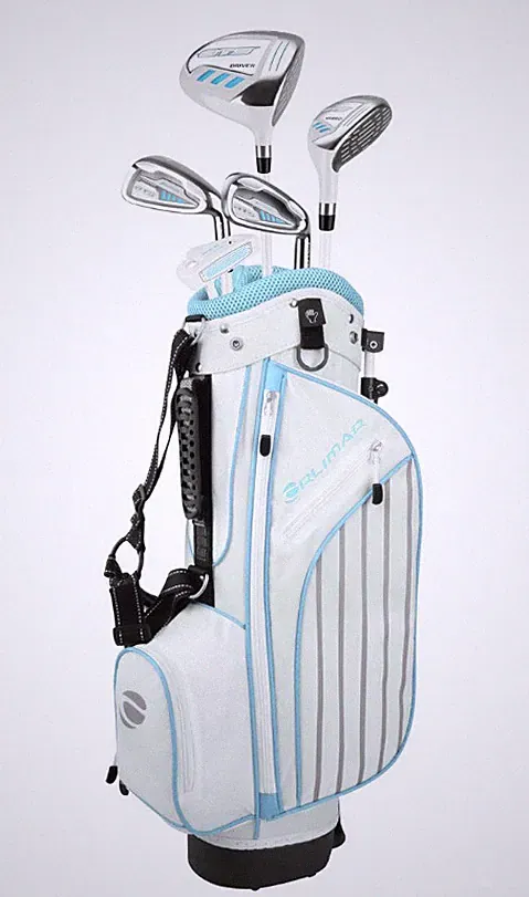 Orlimar ATS Junior Girls Sky Blue Series Complete Golf Club Set Ages 9-12 RH