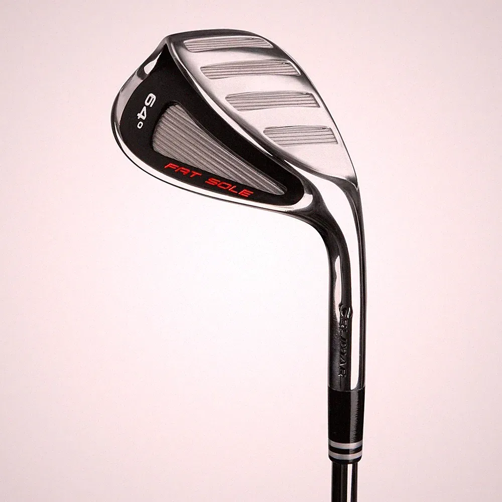 Orlimar Fat Sole 64 Degree Lob Wedge Golf Club for Men, Right 35", Silver