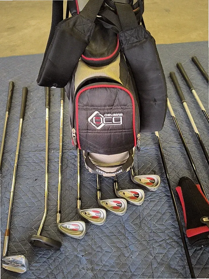 Orlimar Golf Club Set with Bag Clubs Putting Wedge Putter and Bag OCG 460 Wood 1